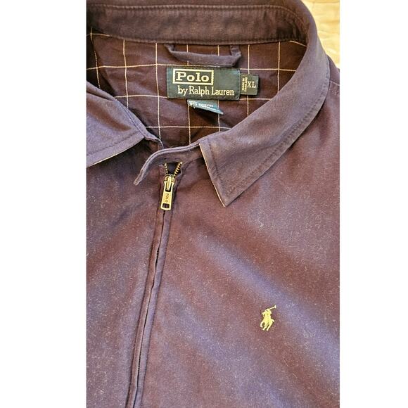 Polo by Ralph Lauren Men's Long Sleeve Bi-Swing Full Zip Jacket Size XL Navy - Picture 4 of 4